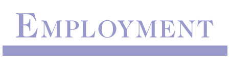 EMPLOYMENT